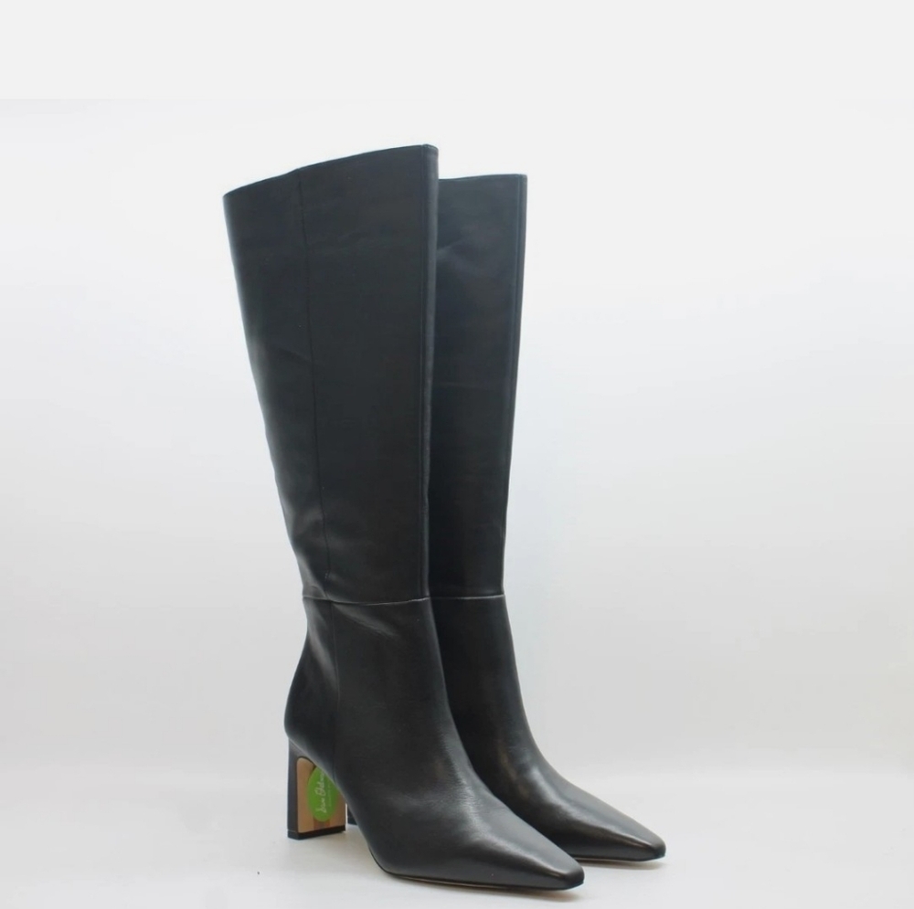 Sam Edelman Black Heeled Boots